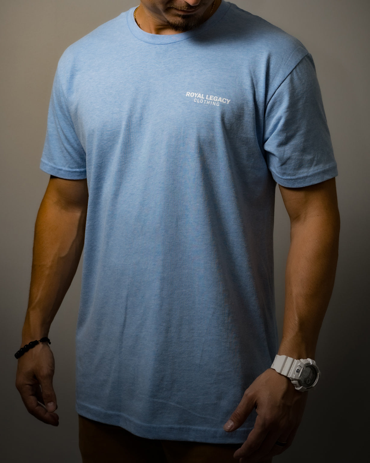 Motivation Tee Columbia Blue