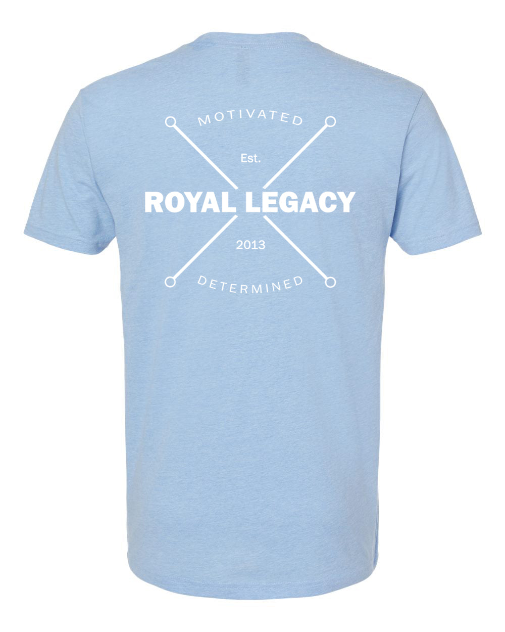 Motivation Tee Columbia Blue