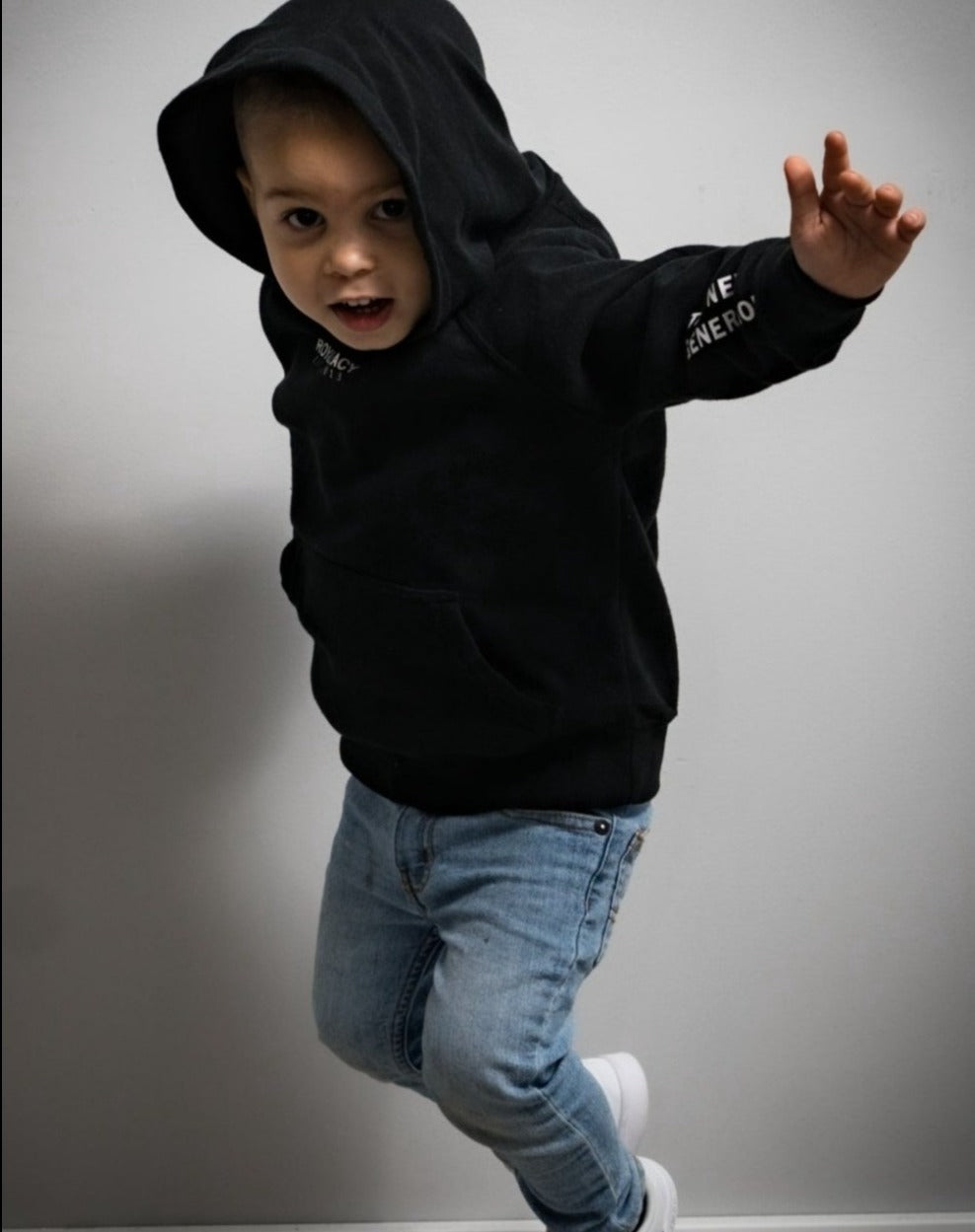 Black hoodie clearance toddler