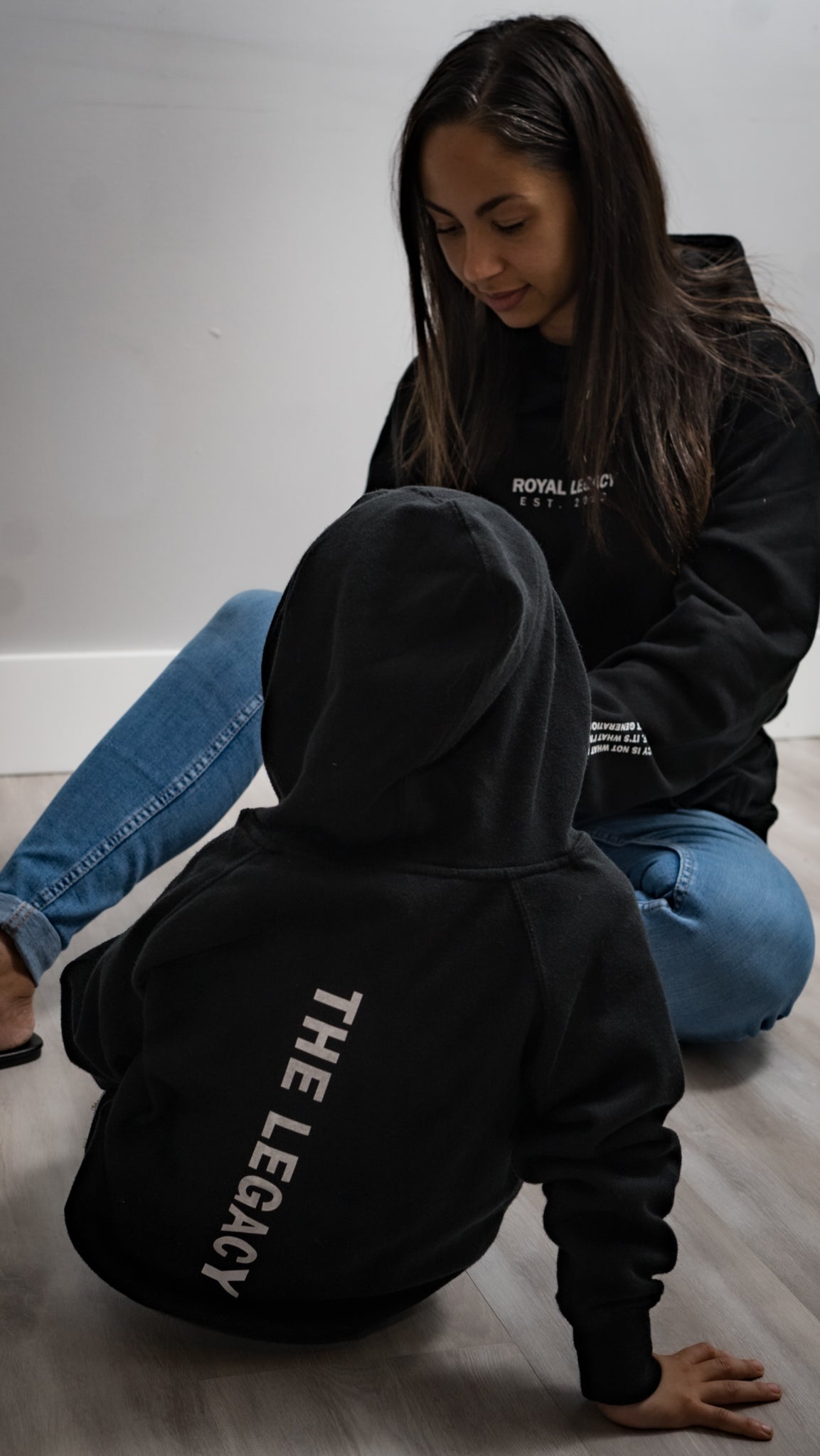 Black Toddler Hoodie