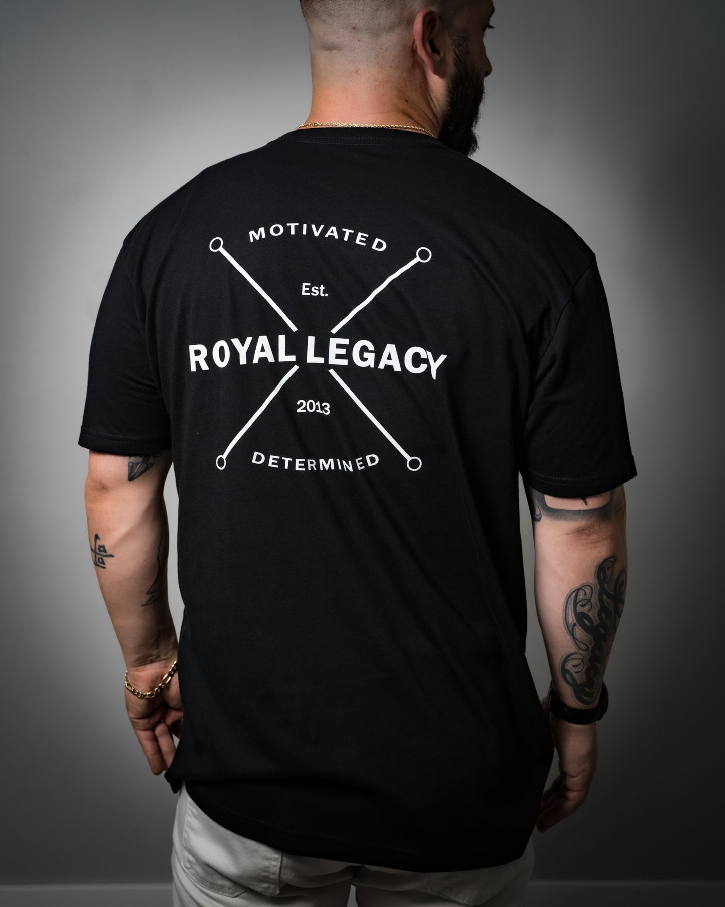 Motivation Tee Black